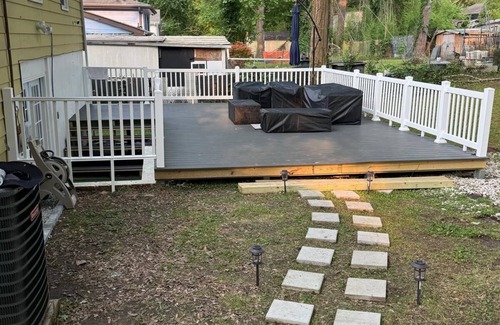 Church Street House | Updated Riverdale Gem Outdoor Firepit, Back Deck, Play room, Close to Airport