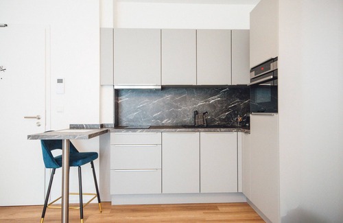 Rheindahlen-Land Apartment | Upscale apartment with living area + kitchen