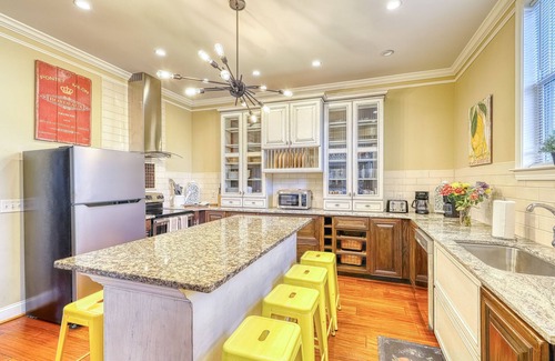 Old West Broad Neighborhood House | Upscale Savannah getaway with WiFi - one mile from downtown