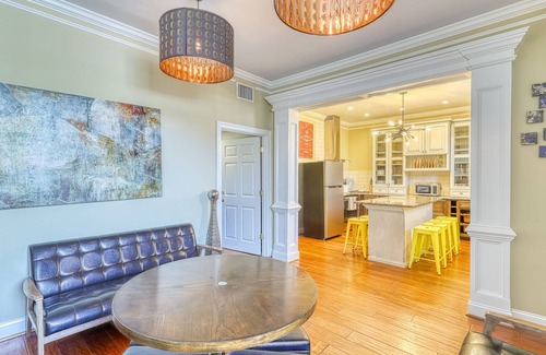 Old West Broad Neighborhood House | Upscale Savannah getaway with WiFi - one mile from downtown