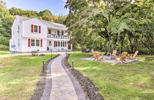 Waterbury Cottage | Upscale Waterbury Retreat w/Indoor Hot Tub!