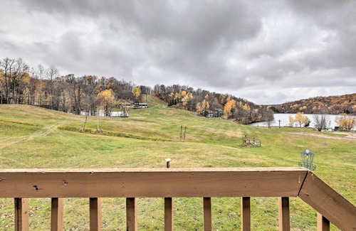 Upson House | Upson Ski-InandSki-Out, End-Unit Cabin with Fireplace!