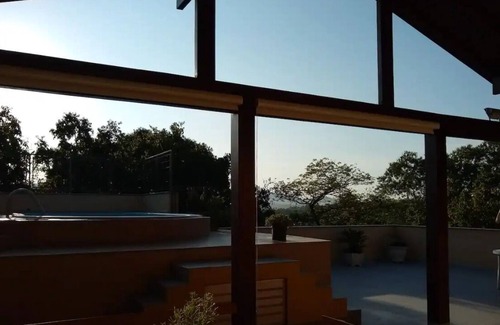 Bom Principio Apartment | Urban Forest - Private Penthouse with Fireplace and Swimming Pool