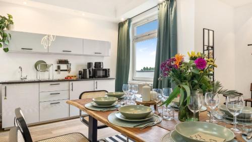 Mitte Apartment | Urban Loft - 180 Skyline Balkon - 2 SZ - HBF