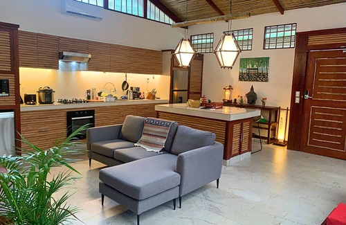 Chiguata Villa | Uva Blue Villas - Pool House - AC, 3 bedrooms, 7 guests, Indoor pool with spill