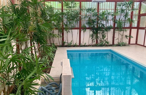 Chiguata Villa | Uva Blue Villas - Pool House - AC, 3 bedrooms, 7 guests, Indoor pool with spill