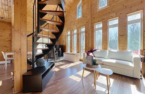 D'Autray Regional County Municipality Ski Chalet | Vacances Magiques Chalet Skadi Paix Nature