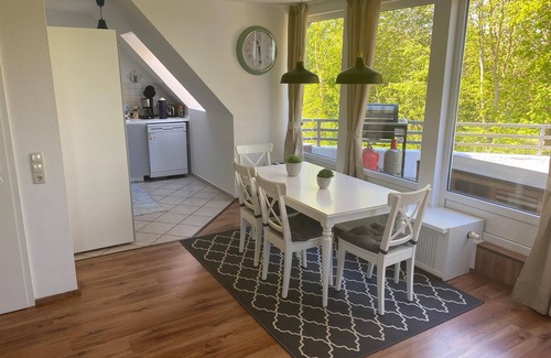 Strukkamp Apartment | Vacation apartment Sonnen-Oase with balcony in Haus Strukkamp 4b on Fehmarn