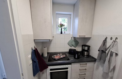 Bad Fallingbostel Apartment | Vacation apartment Lüneburg Heath/Allertal - terrace/garden, heath park, bird park