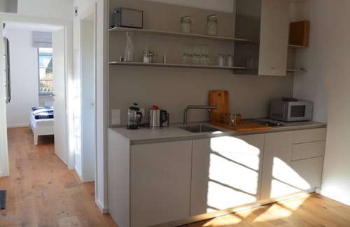 Dierbach Apartment | Vacation apartment "Alte Mühle Dierbach" - apartment/flat, shower and bath, WC,