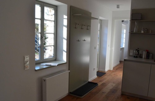 Dierbach Apartment | Vacation apartment "Alte Mühle Dierbach" - apartment/flat, shower and bath, WC,