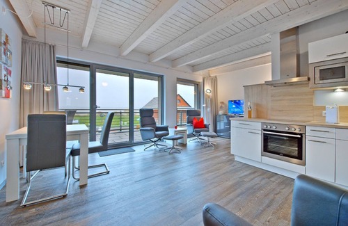 Krautsand Apartment | Vacation apartment with Elbe view - 5.12
