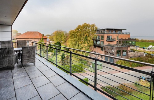 Krautsand Apartment | Vacation apartment with Elbe view - 5.12