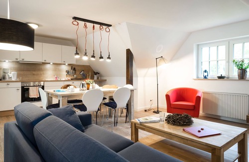 Welt Apartment | Vacation apartment "Haubarg Windschuur 8" in Welt for 4 persons