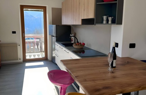 Carano Apartment | Vacation Apartment Pozza Appartamenti SO with Mountain View, Wi-Fi & Garden