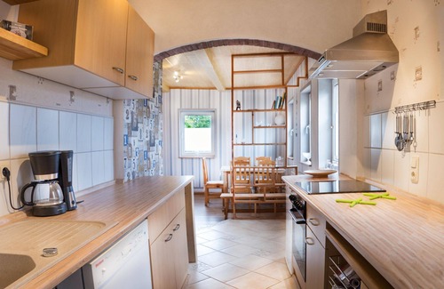 Demen House | Vacation apartment with roof terrace and idyllic view of the village lake