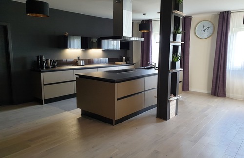 Altenberg House | Vacation home for 20 people, fireplace, sauna, 10 rooms, 10 bathrooms, very large, distant view