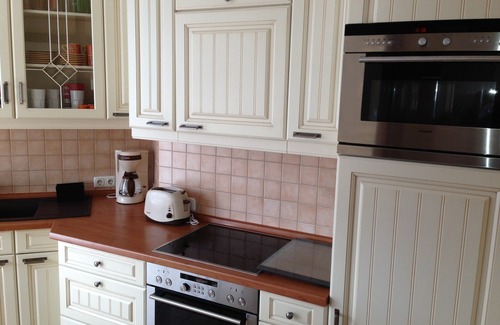 Ballenstedt House | Vacation home for 8 guests with pool, fireplace, playground, large garden