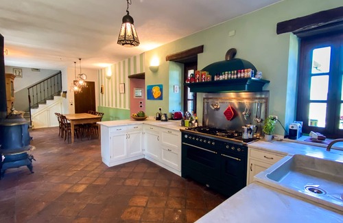 Monastero Bormida Villa | Vacation home with breathtaking views, large garden and pet friendly.