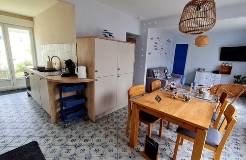 Bleriot-Plage House | Vacation home with garden 100 metres from the beach - 1 to 5 people
