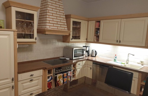 Jesewitz House | Vacation home with summer pool and garage, free of stairs/steps