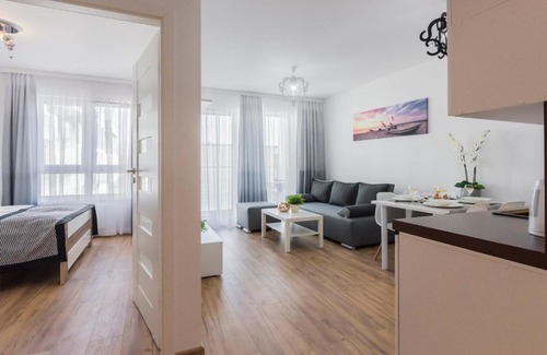 West Pomeranian Voivodeship Apartment | VacationClub - Solna 11 Apartament C408