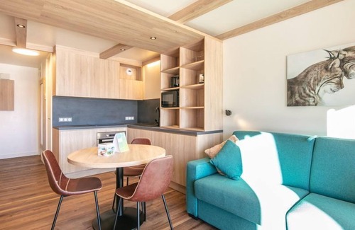 Doucy-Combelouviere Apartment | Valmorel | Studio for 3 + Ski-in, Ski-out!