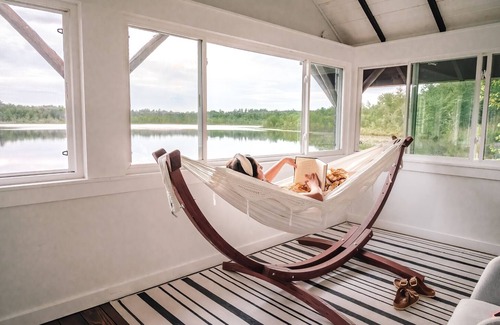 Cleveland Cabin | Vanderkamp NY – The Boathouse Cozy Lakefront Retreat on 850 Private Acres
