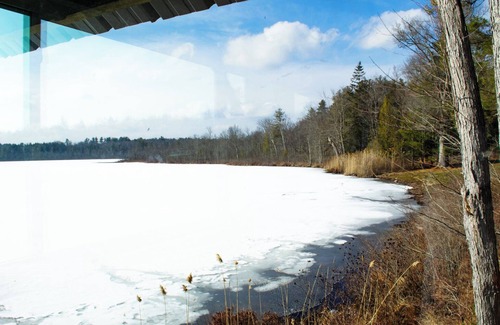 Cleveland Cabin | Vanderkamp NY – The Boathouse Cozy Lakefront Retreat on 850 Private Acres