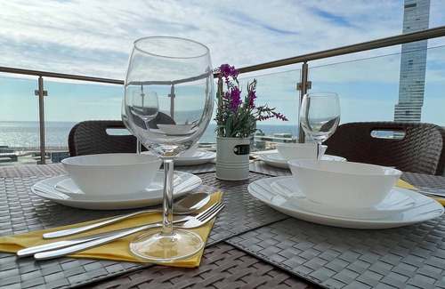 Ash Shati Apartment | Vanquish Sea View شقة الرفاهية بإطلالة البحر