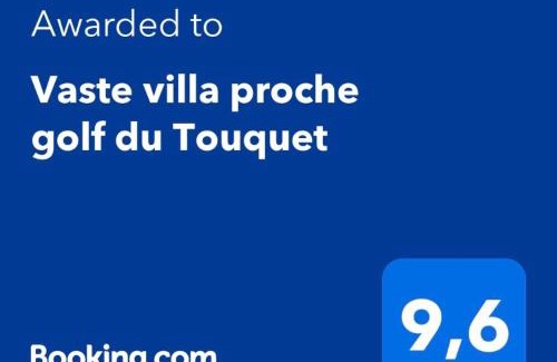 Cucq Villa | Vaste villa proche golf du Touquet