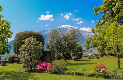 Domaso Apartment | Vento Breva holiday appartment with garden directly on the lake