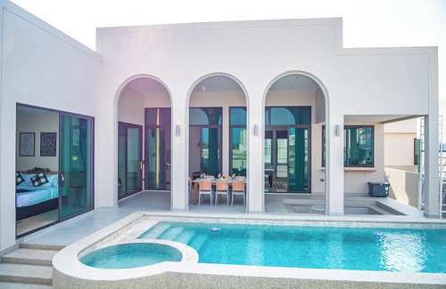Cha-am Villa | Very new charming 3-bedroom villa with AC, WiFi in lovely Phetchaburi