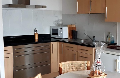 La Trinite-sur-Mer Apartment | Very pleasant studio with large terrace facing the sea
