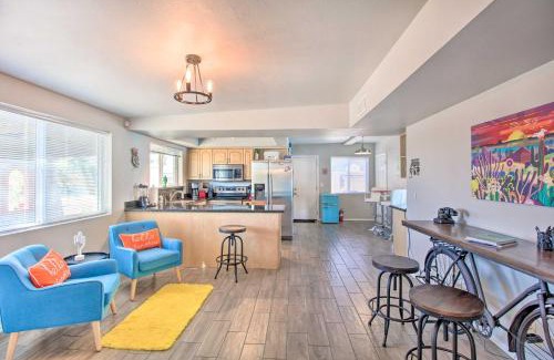South Harrison House | Vibrant, Colorful Tucson Abode with Pool and Hot Tub