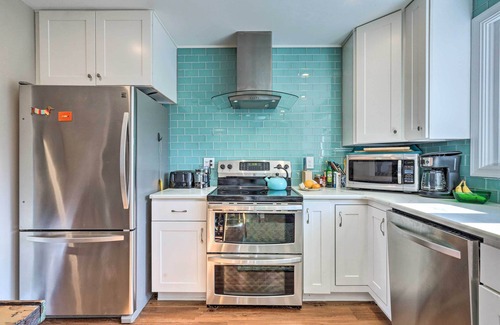 Milford House | Vibrant Milford Home w/Boat Dock & Patio!