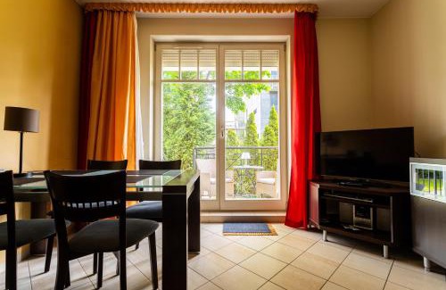 Sopot Apartment | Victus Apartamenty, Patio Spa