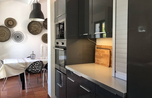 Alfa-Mar House | Villa -5 min walk from beach. 12 people. Big garden with private pool