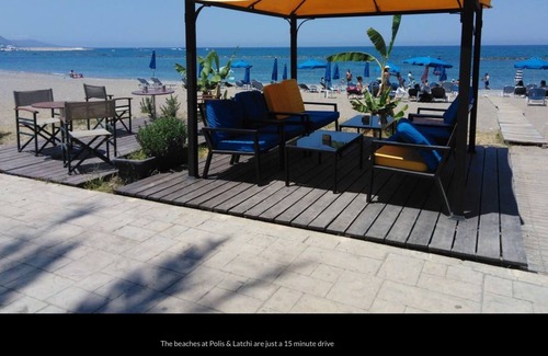 Stroumpi Villa | Villa Aera 5 bedrooms with AC and large private pool option to heat.