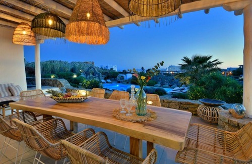 Platis Gialos Villa | Villa Afroditi Private Pool Mykonos