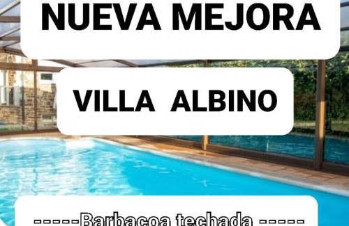 San Clodio Villa | Villa Albino Piscina climatizada