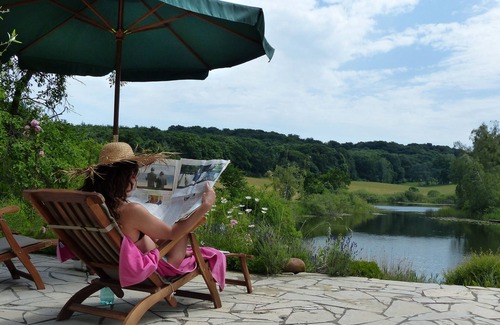 Warnitz Apartment | Villa at the Trump | Apartment "Lounge" | Right on the lake