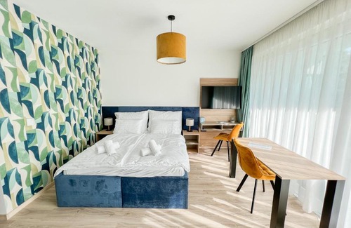 Siofok Aranypart Apartment | Villa Bauhaus Wellness Apartments 207 - PetitePlage