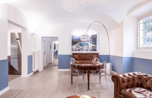 Quartiere III Pinciano Apartment | Villa Borghese: Quiet, Renovated Retreat with WiFi, AC, Patio – Palm House 2