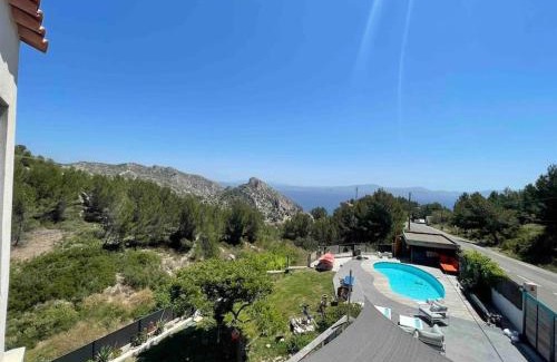 Niolon Villa | Villa Caiou/vue Mer/Piscine/Jardin