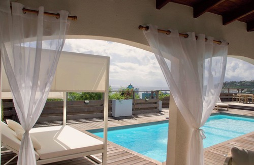 Oyster Pond Villa | Villa Camélia 8 persons/pool/sea view
