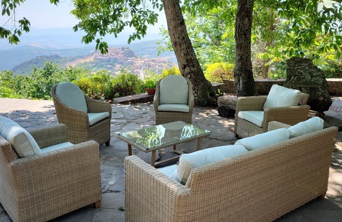 Roccastrada Villa | Villa Casale "Il Diaccio" with panoramic views of the Tuscan Maremma