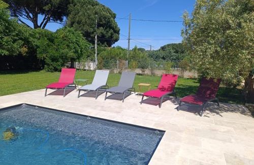 Tresques Villa | Villa Chantebise, calme et élégance avec piscine privée
