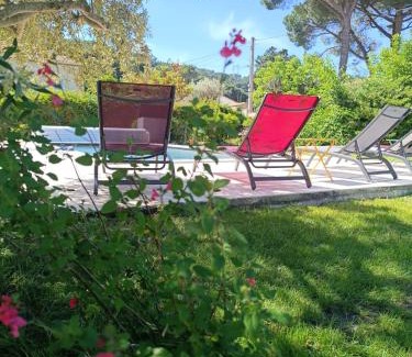 Tresques Villa | Villa Chantebise, calme et élégance avec piscine privée