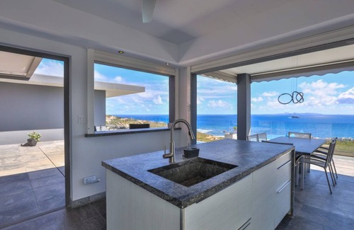 Upper Prince's Quarter Villa | Villa Crystal - Modern, Open Floorplan, Breathtaking Ocean views!